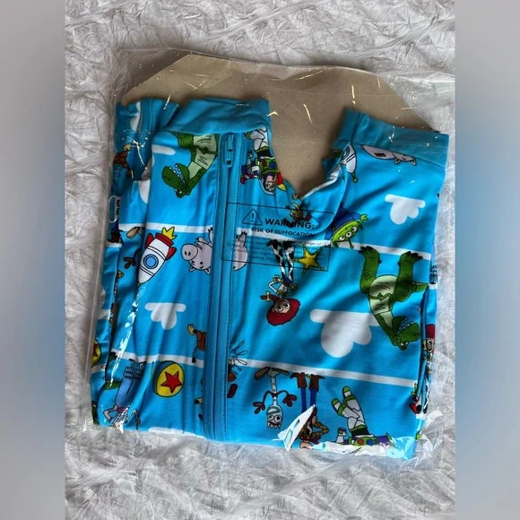 Little Sleepies Toy Story Shorty Zippy 6-12M BNWT Disney Pajamas - Picture 4 of 4
